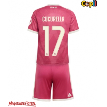 Real Madrid Marc Cucurella #17 Echipament de Fotbal Replică 2026-27 Copii Treilea (+ Șorturi)